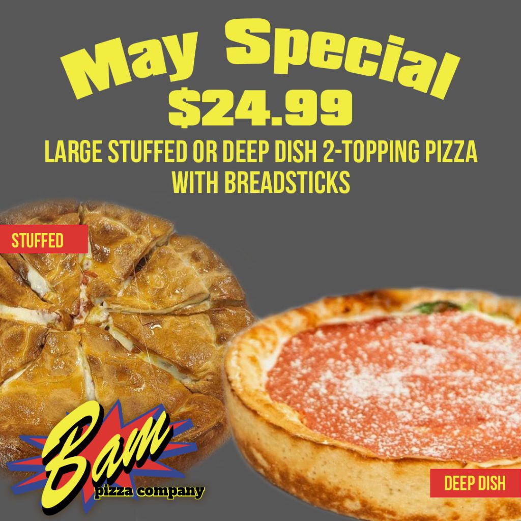 MONTHLY SPECIAL - BAM Pizza Company